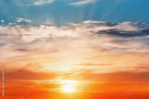 Fototapeta Naklejka Na Ścianę i Meble -  Beautiful sunset.