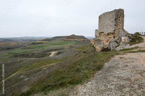 Landscape from the castle of San Esteban de Gormaz