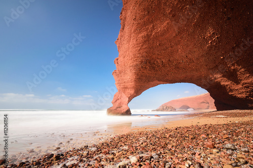 Red arch beach Legzira