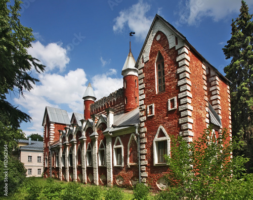 Clergy House in Sukhanovo homestead. Moscow region. Russia photo