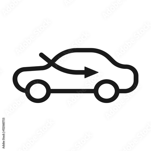 Car AC vector icon