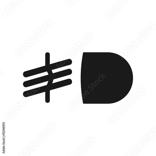 front fog light icon