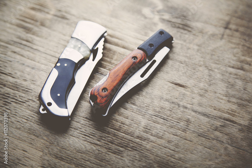 two pocket knife