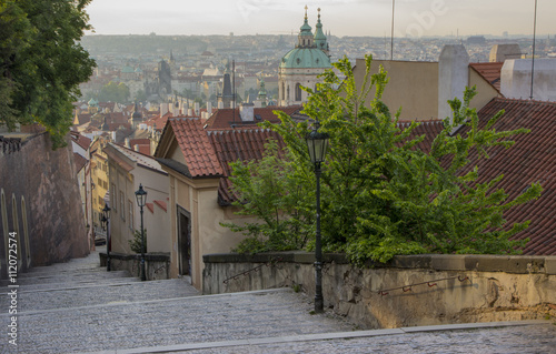 Photography Spring morning in Prague