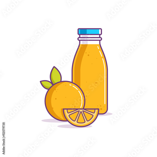 Illustration  Orange juice