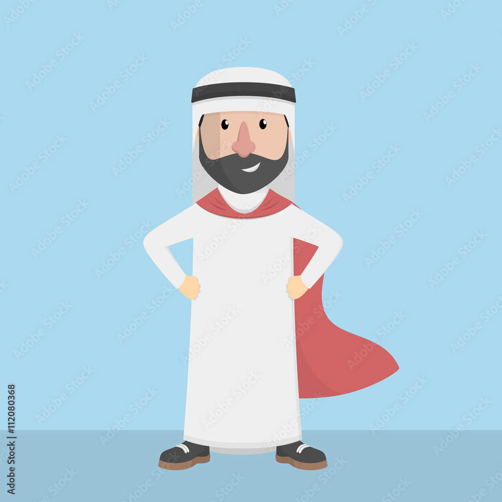 Businessman super arabian