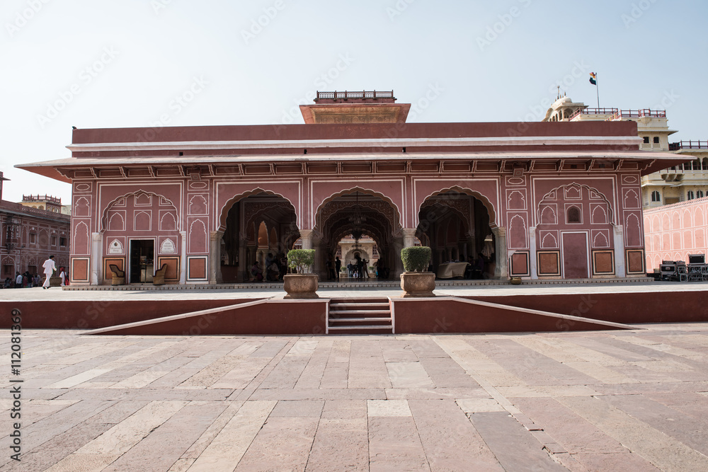 Obraz premium Red Sandstone Architecture