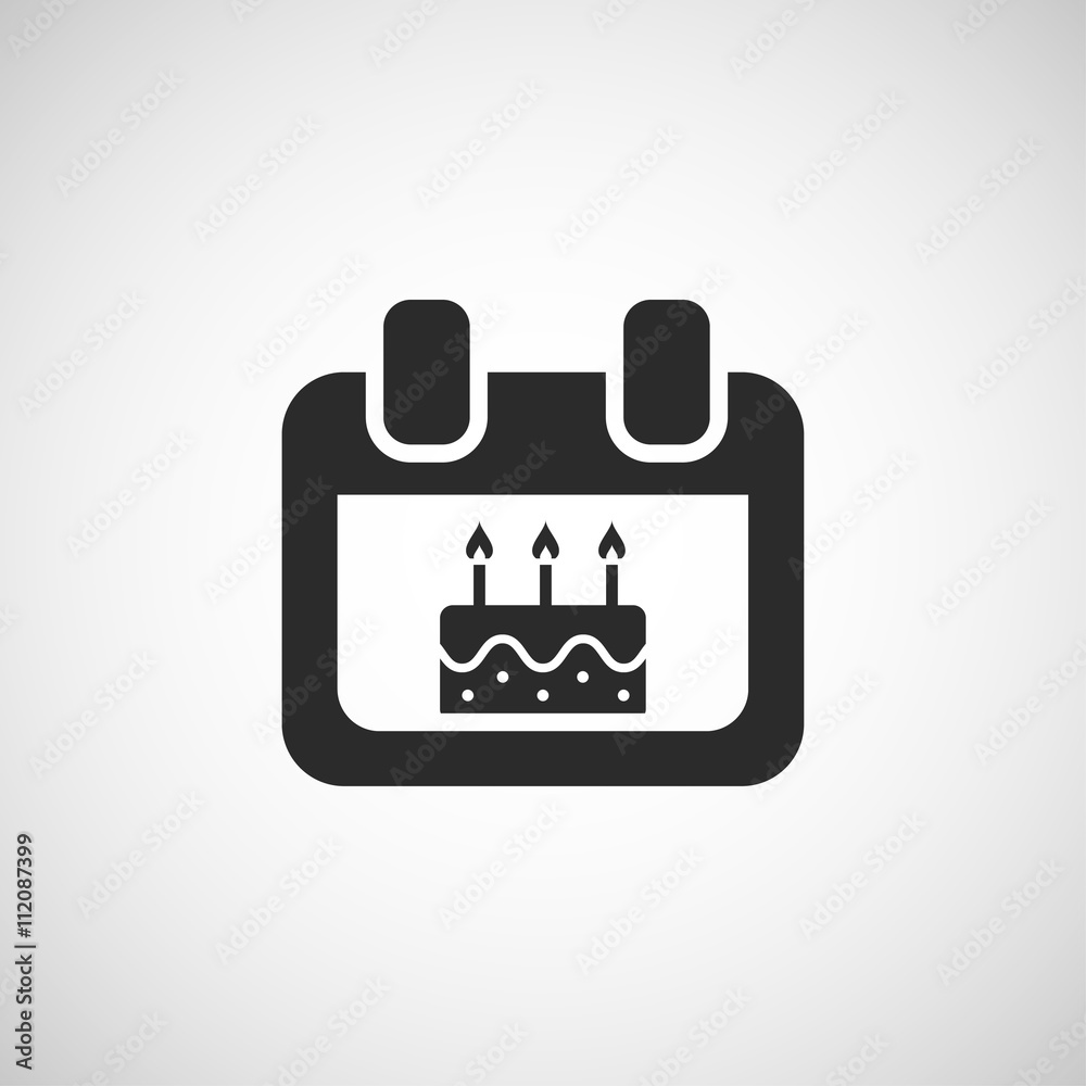 birthday calendar icon birthday calendar icon
