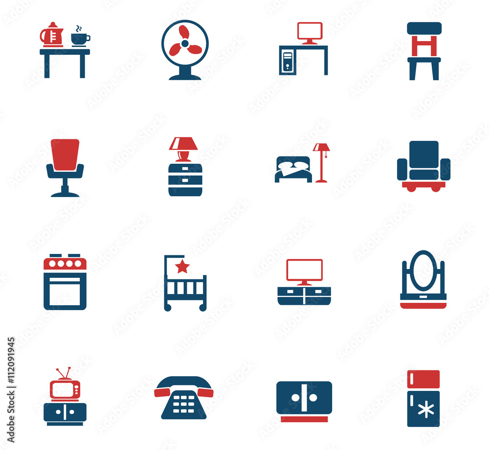 furniture icon set furniture icon set