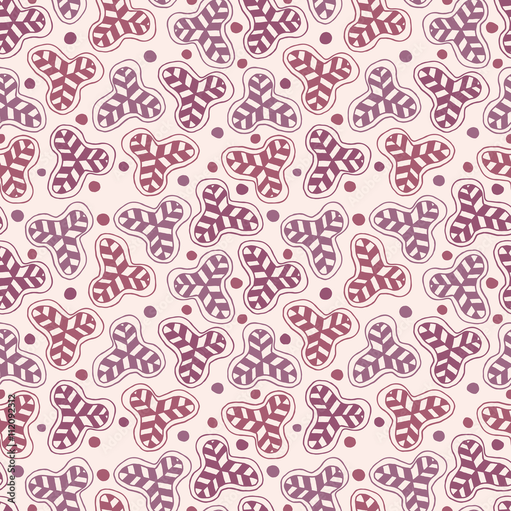 seamless pattern organic shapes.有機的な形のパターン