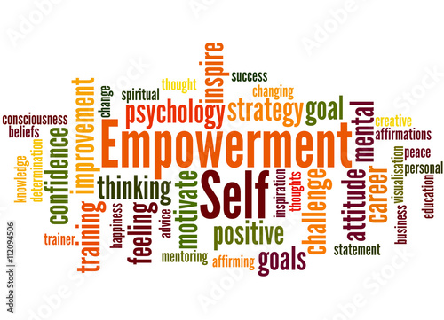 Self Empowerment, word cloud concept 7