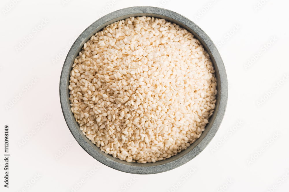 sesame seeds isolated on white background sesame seeds isolated on white background