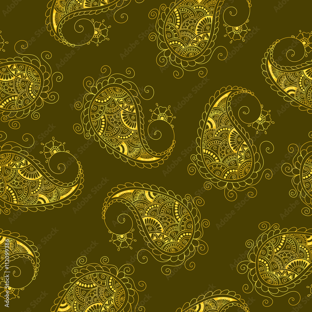 seamless pattern of indian cucumbers seamless pattern of indian cucumbers