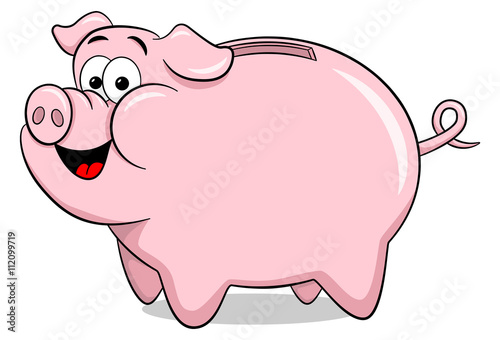 Cartoon Sparschwein