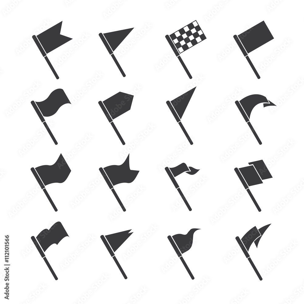 Obraz premium flag icons