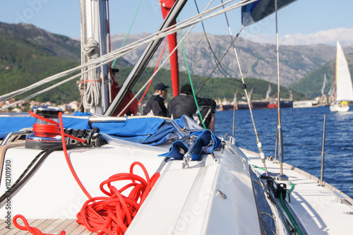 Part of yacht rigging.