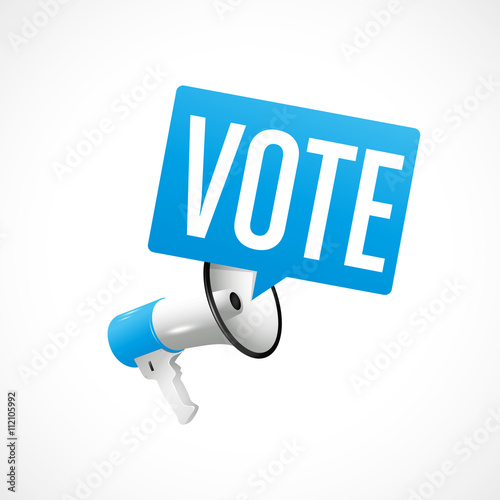 haut-parleur "vote"