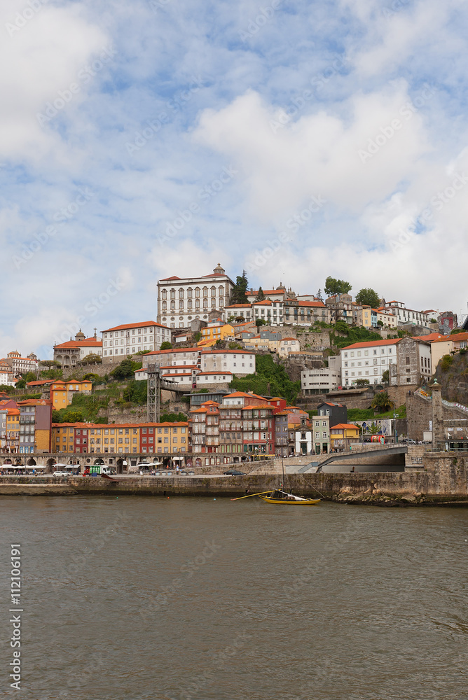 Historical part of Porto, Portugal. UNESCO site