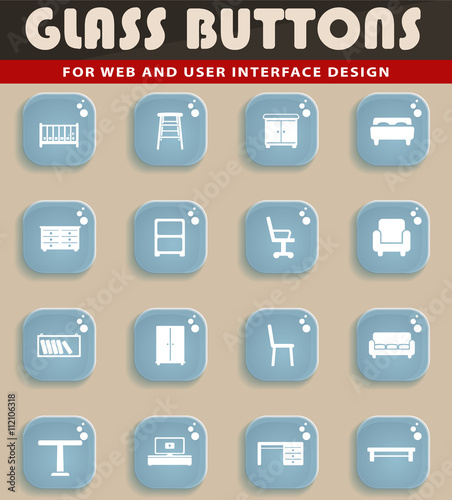 Furniture simply icons