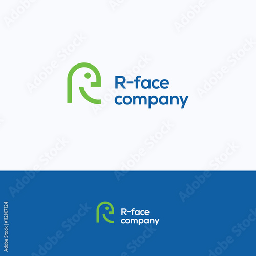 R-face logo