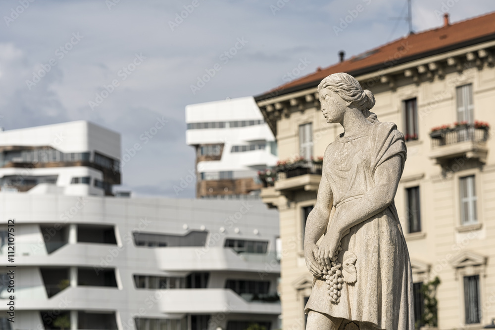 Fototapeta premium Milan (Italy): Citylife