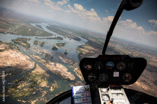Victoria waterfall and Zambezi river