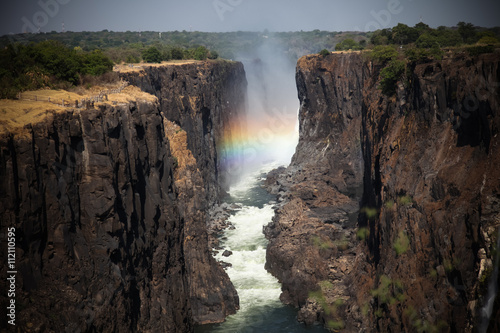 Victoria waterfall and Zambezi river