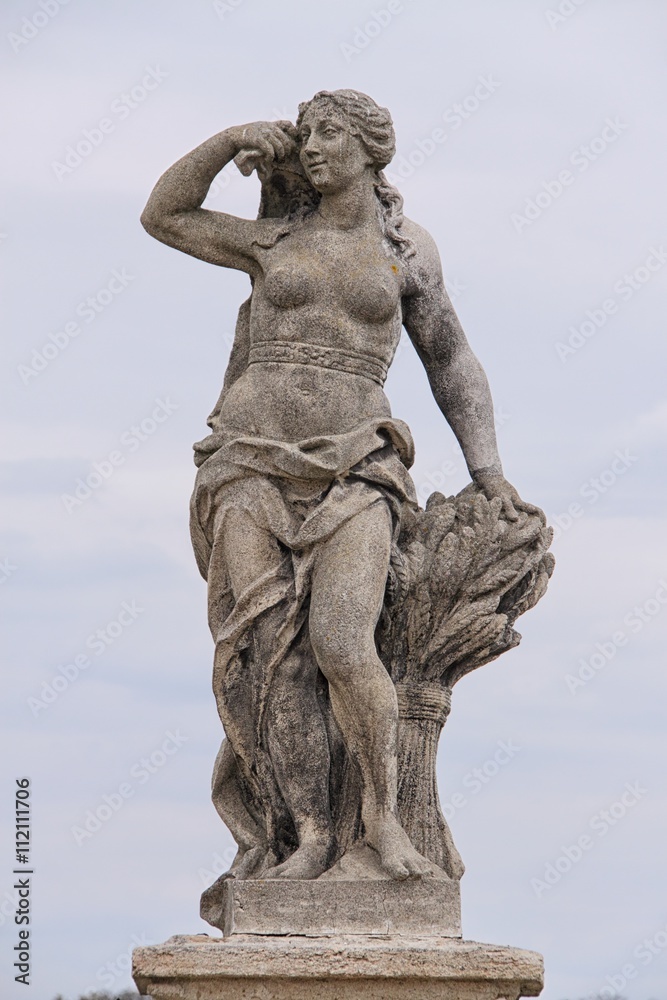 Figure on the pedestal