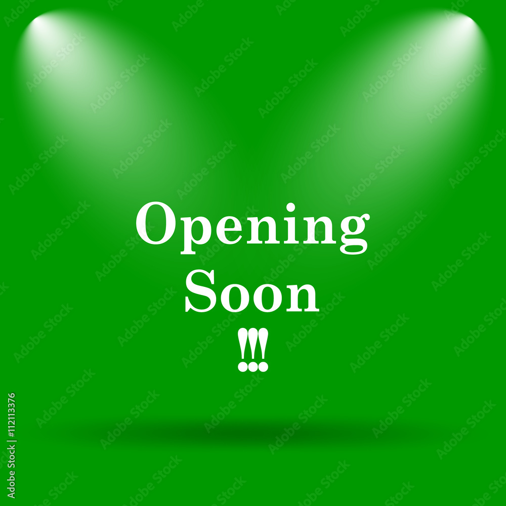 Opening soon icon Opening soon icon