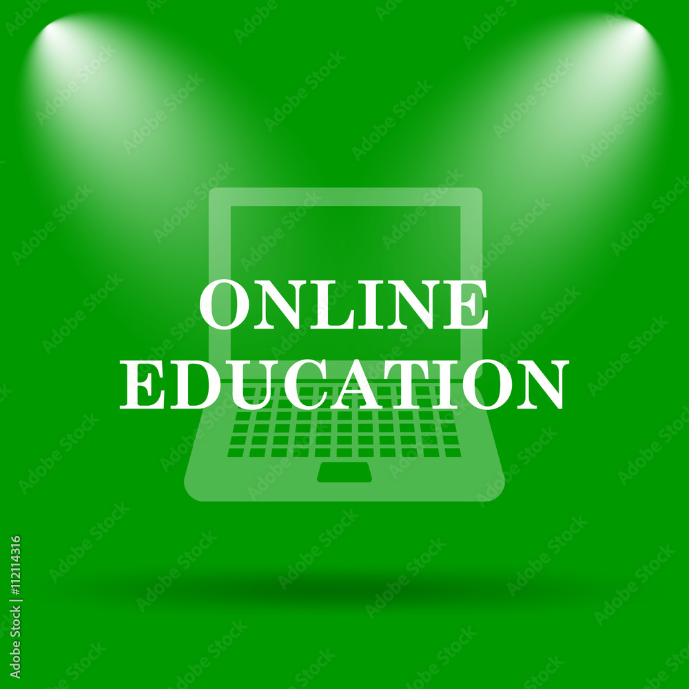 Online education icon Online education icon
