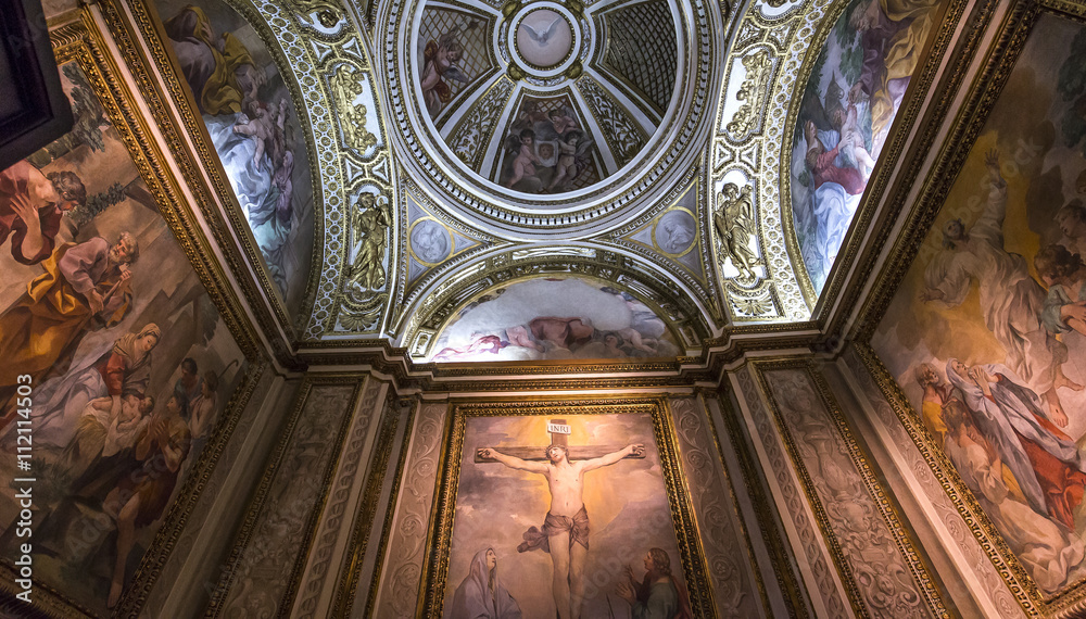 interiors of Palazzo Barberini, Rome, Italy