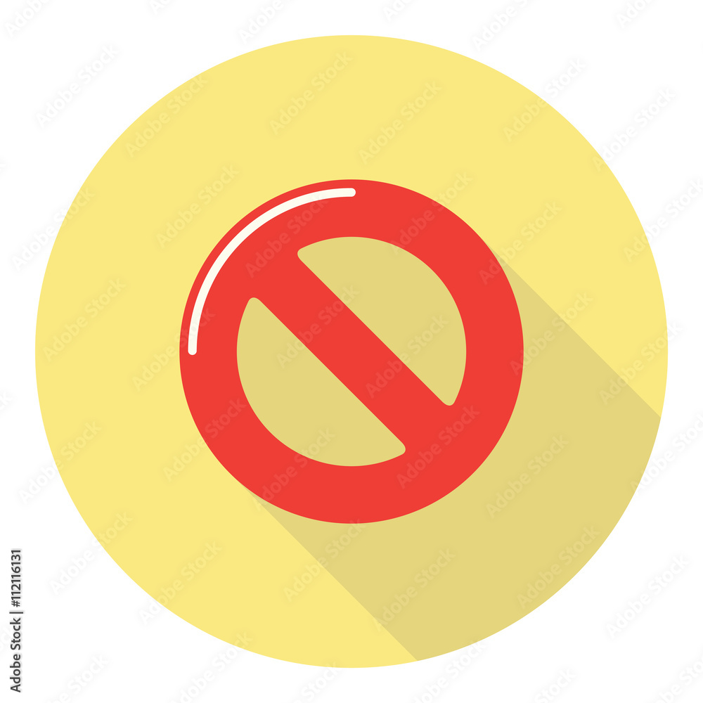 Not Allowed Sign Not Allowed Sign