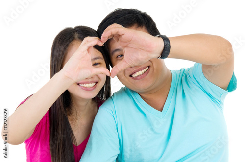 Asian young couple