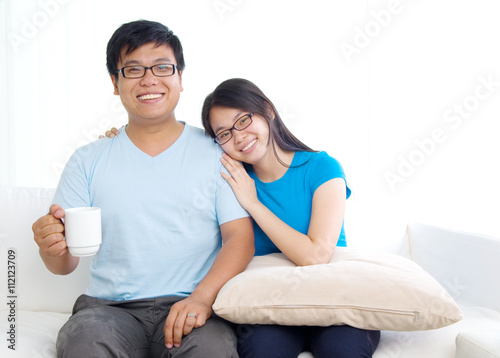 Asian young couple