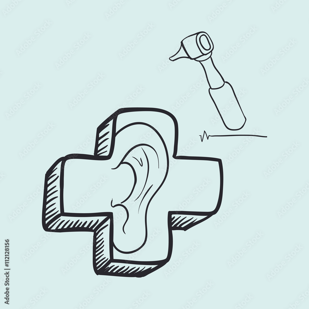 Medical care design. health care icon. sketch illustration Medical care design. health care icon. sketch illustration