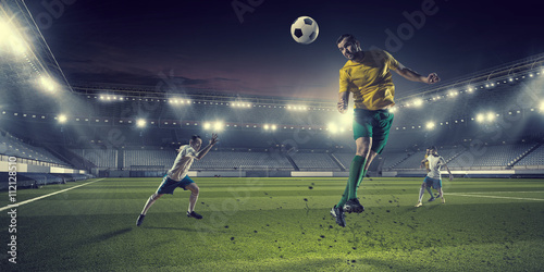 Hot football moments © Sergey Nivens