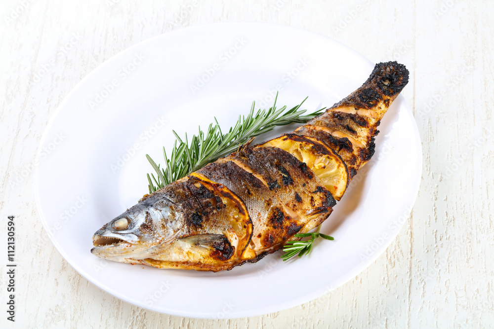 grilled trout grilled trout
