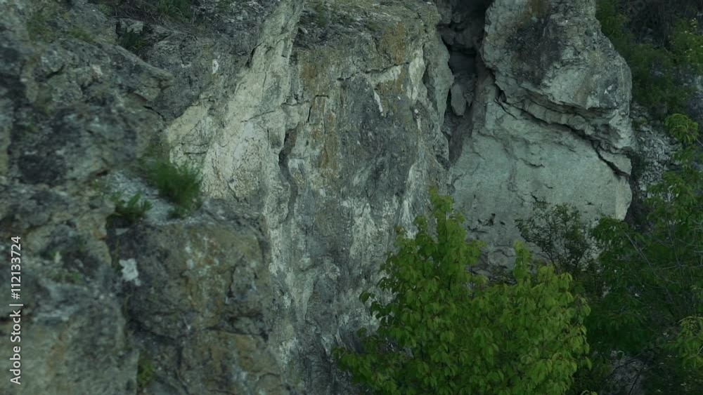 Close up of rock's stones