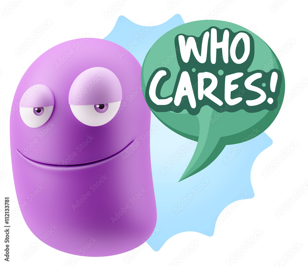 3d Illustration Laughing Character Emoji Expression saying Who C 3d Illustration Laughing Character Emoji Expression saying Who C