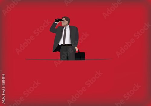 persona guarda lontano
