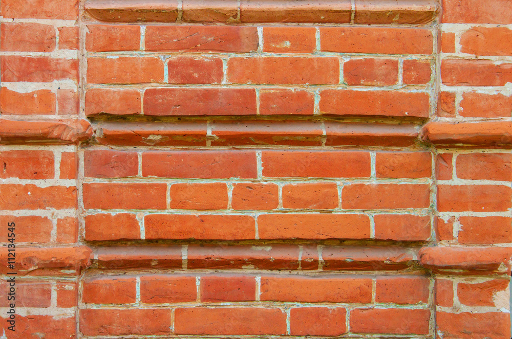 Fototapeta premium Brick House Wall in Country Style