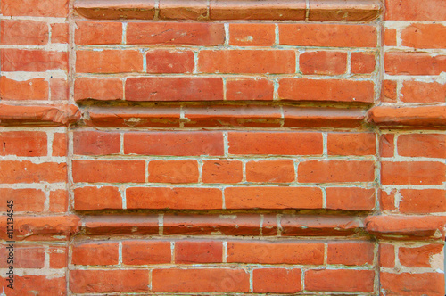 Brick House Wall in Country Style