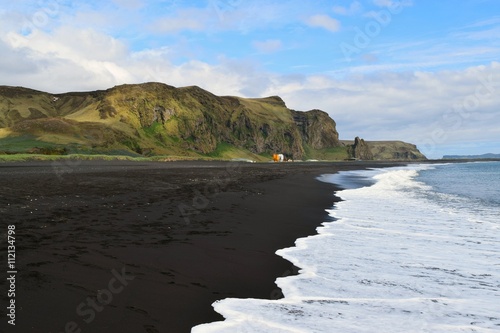 Black sand beach, Vik, Iceland