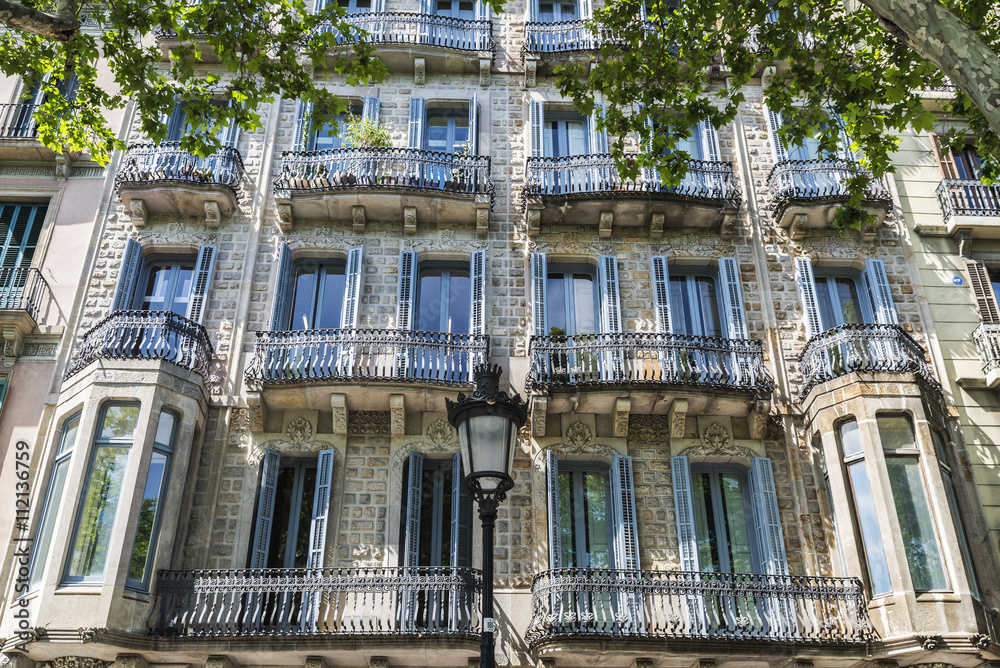 Classic residential building, Barcelona