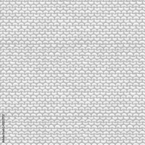  Seamless Pattern of Garter Stitch.
