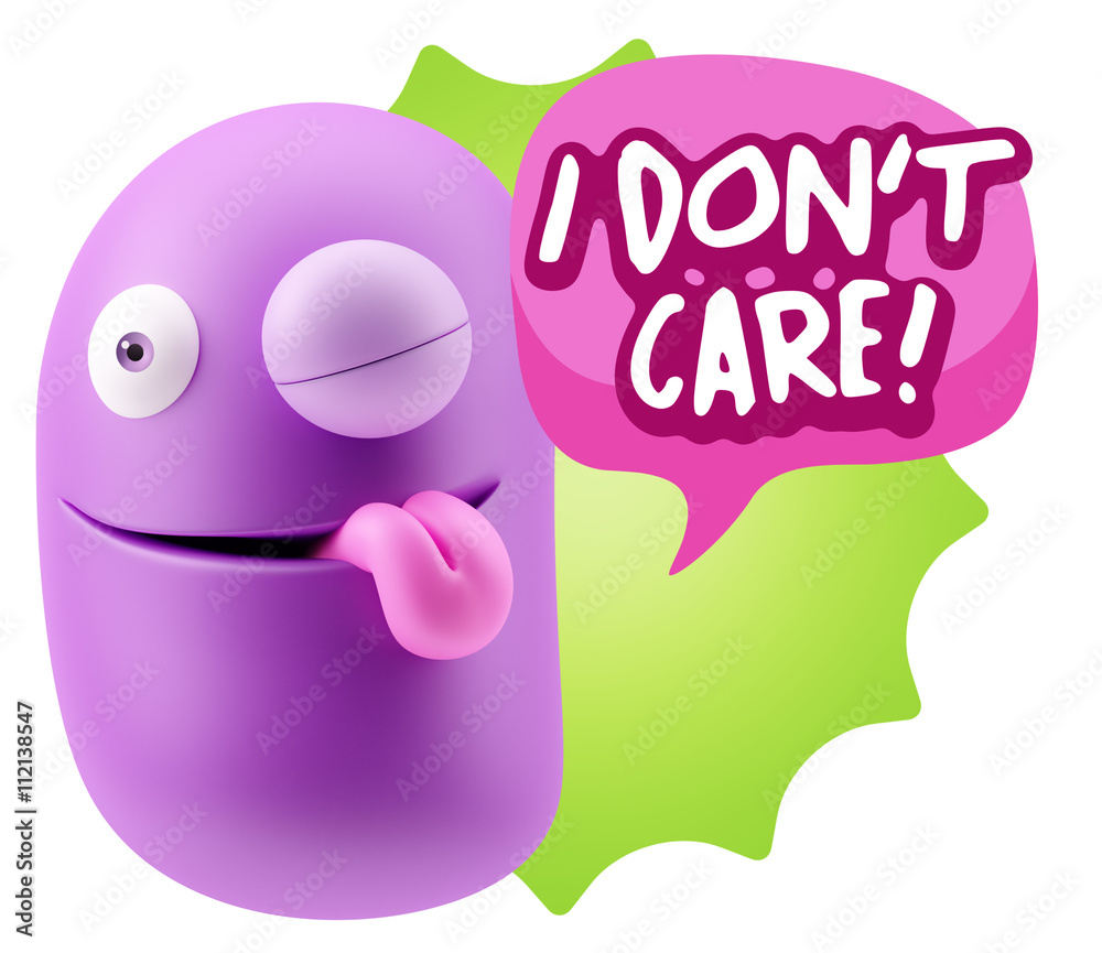 3d Illustration Laughing Character Emoji Expression saying I Don 3d Illustration Laughing Character Emoji Expression saying I Don