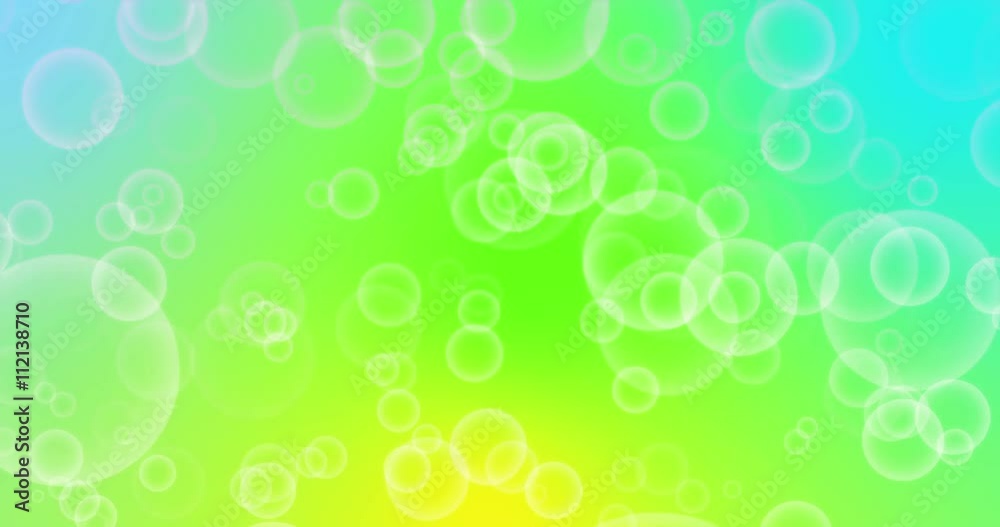 Flickering Bokeh Particles, random motion abstract background in cyan and yellow gradient ramp color seamless loop animation. Flickering Bokeh Particles, random motion abstract background in cyan and yellow gradient ramp color seamless loop animation.