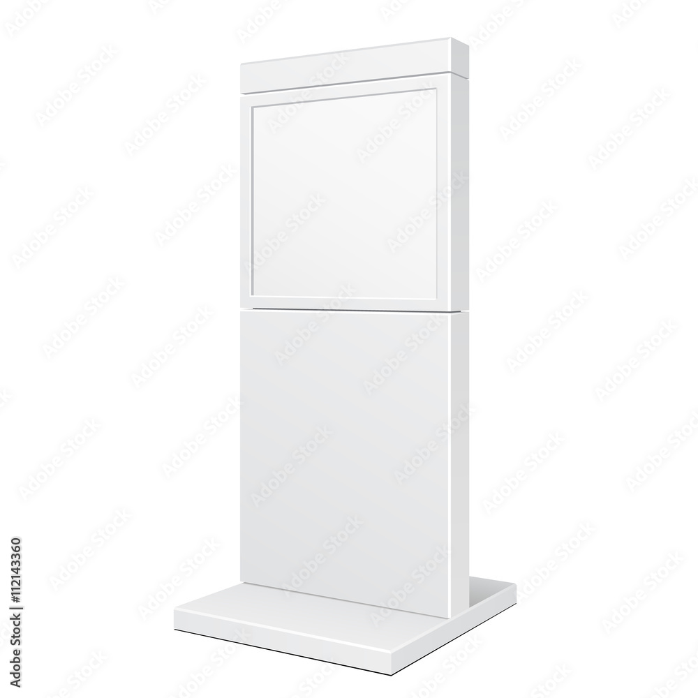Outdoor City Light Box Advertising Stand Banner Shield Display, Advertising. Illustration Isolated On White Background. Vector EPS10 Outdoor City Light Box Advertising Stand Banner Shield Display, Advertising. Illustration Isolated On White Background. Vector EPS10