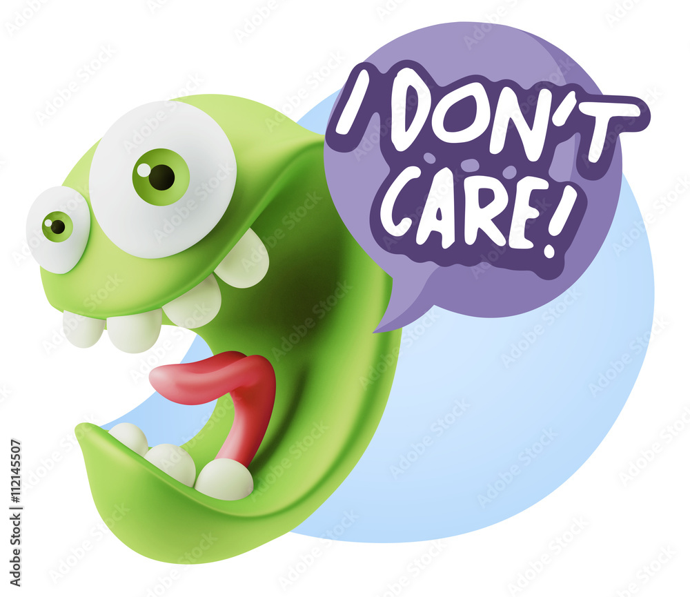 3d Illustration Laughing Character Emoji Expression saying I Don 3d Illustration Laughing Character Emoji Expression saying I Don