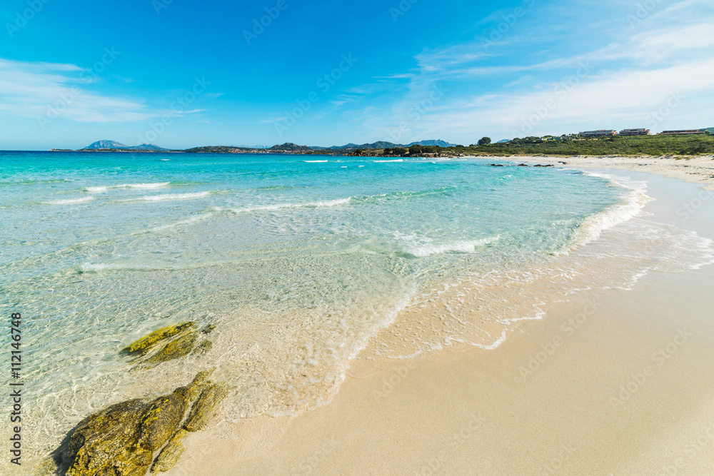 Obraz premium Rena Bianca shoreline in Sardinia